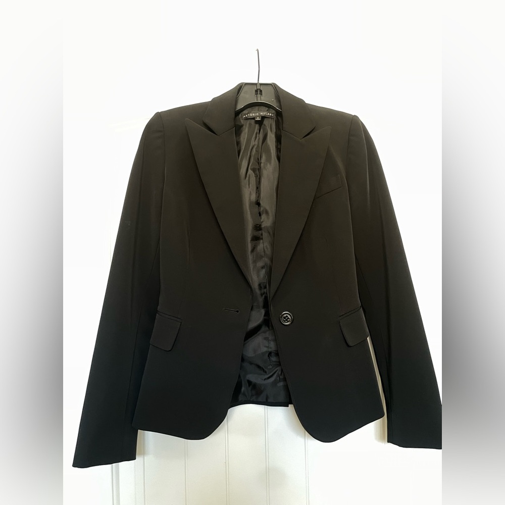 ANTONIO MELANI Classic Black Women's Blazer